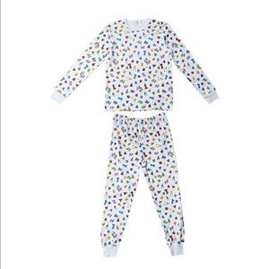 Giggle Winter Hat Print Pajama Set